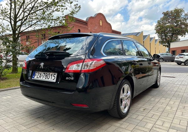 Peugeot 508 cena 37900 przebieg: 138000, rok produkcji 2015 z Żary małe 277